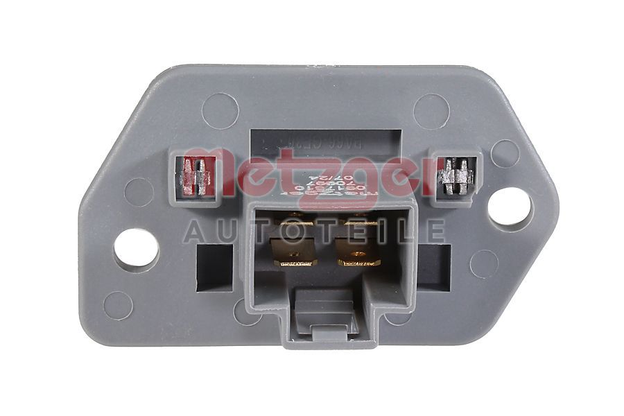 Metzger Weerstand, interieurventilator 0917810