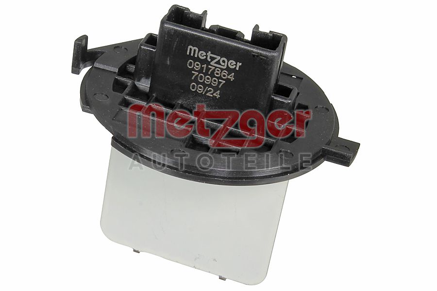 Weerstand, interieurventilator Metzger 0917864