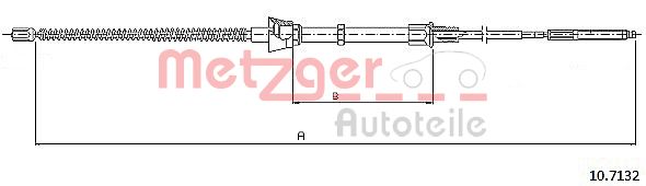 Handremkabel Metzger 10.7132