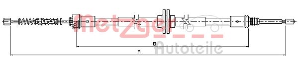 Handremkabel Metzger 10.9339