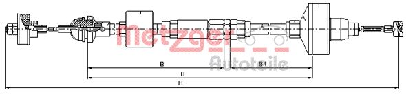 Koppelingskabel Metzger 10.3139