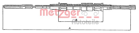 Handremkabel Metzger 10.740