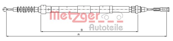 Handremkabel Metzger 10.7620