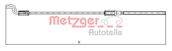 Handremkabel Metzger 10.7621
