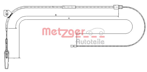 Handremkabel Metzger 10.9331