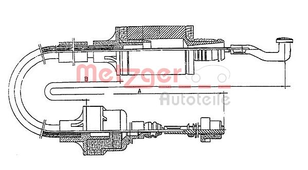 Koppelingskabel Metzger 11.2552