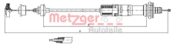 Koppelingskabel Metzger 11.3028
