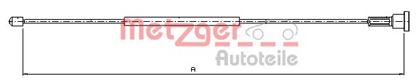 Metzger Handremkabel 11.5757