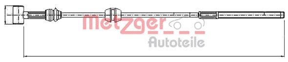 Handremkabel Metzger 11.5760