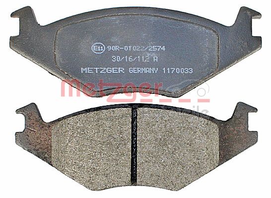 Metzger Remblokset 1170033