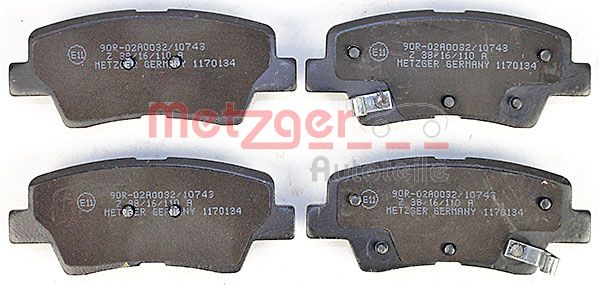 Metzger Remblokset 1170134