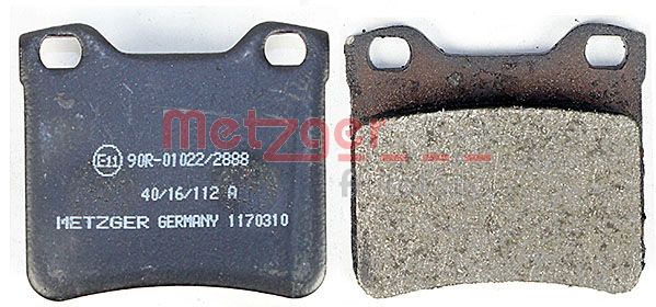 Metzger Remblokset 1170310