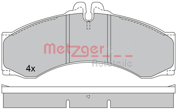 Metzger Remblokset 1170400