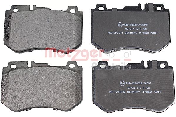 Metzger Remblokset 1170852