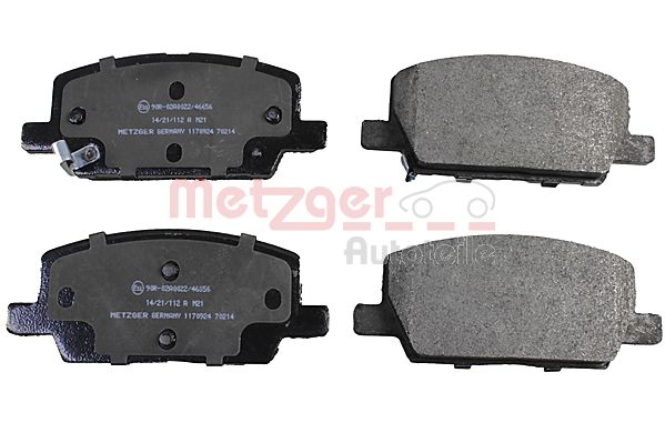 Metzger Remblokset 1170924