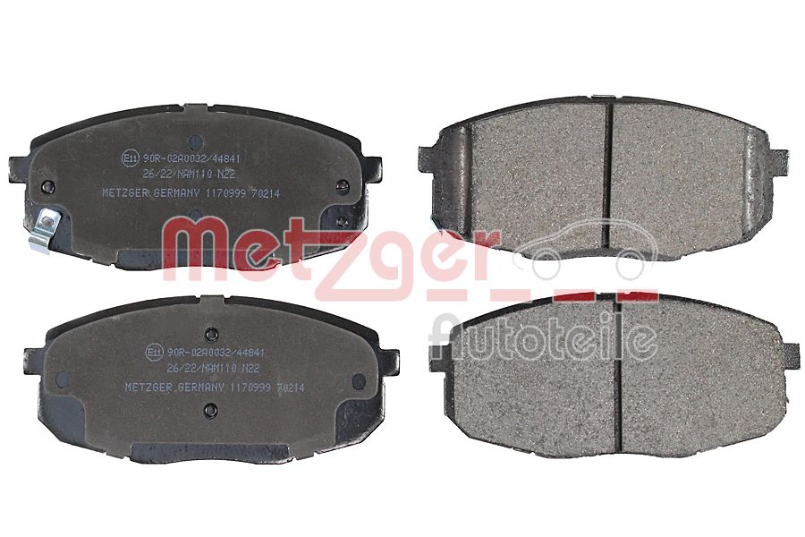 Remblokset Metzger 1170999