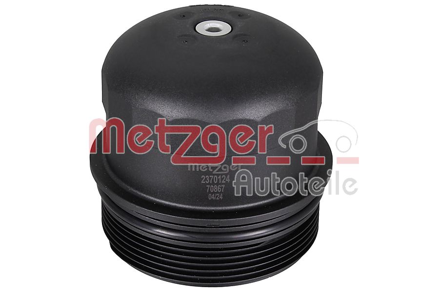 Metzger Deksel, oliefilterbehuizing 2370124