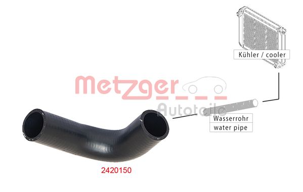 Metzger Radiateurslang 2420150