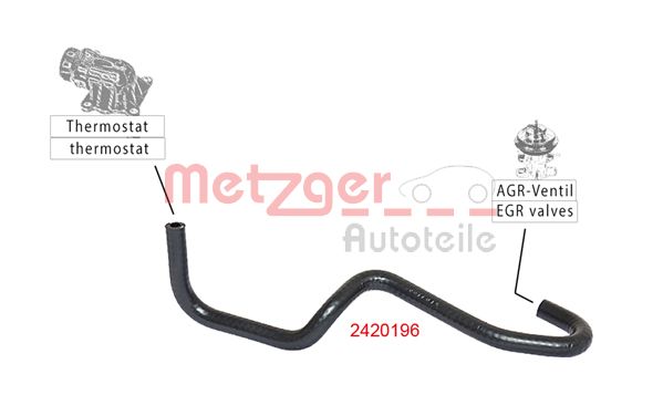 Metzger Radiateurslang 2420196