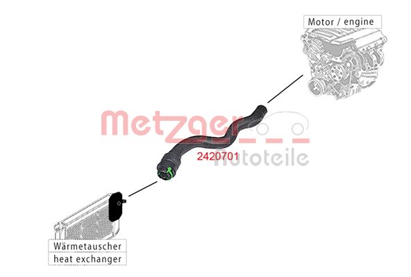 Metzger Slangen 2420701