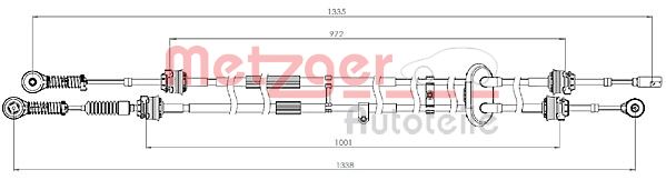 Metzger Koppelingskabel 3150299