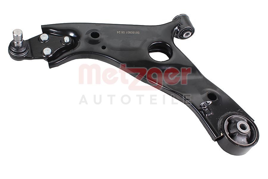 Draagarm, wielophanging Metzger 58180901