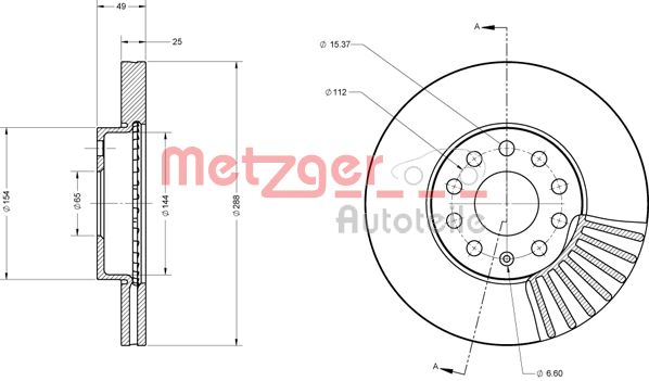 Metzger Remschijven 6110021