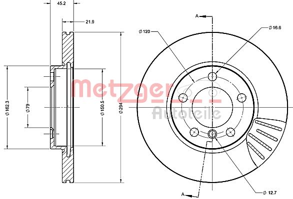 Metzger Remschijven 6110692