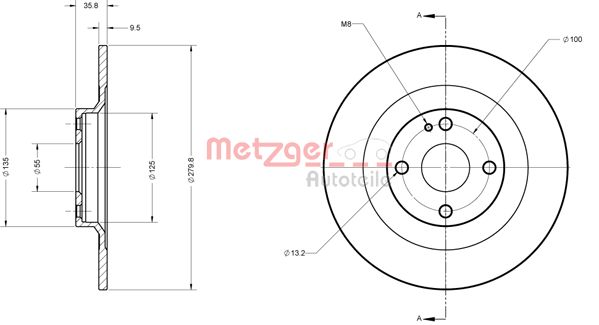 Metzger Remschijven 6110833