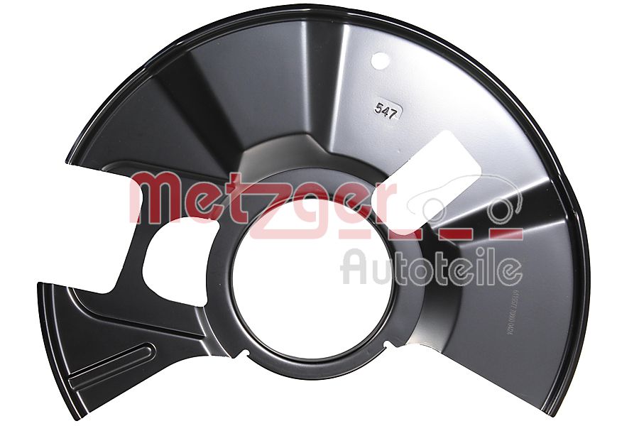 Metzger Dekplaat, remschijf 6115577