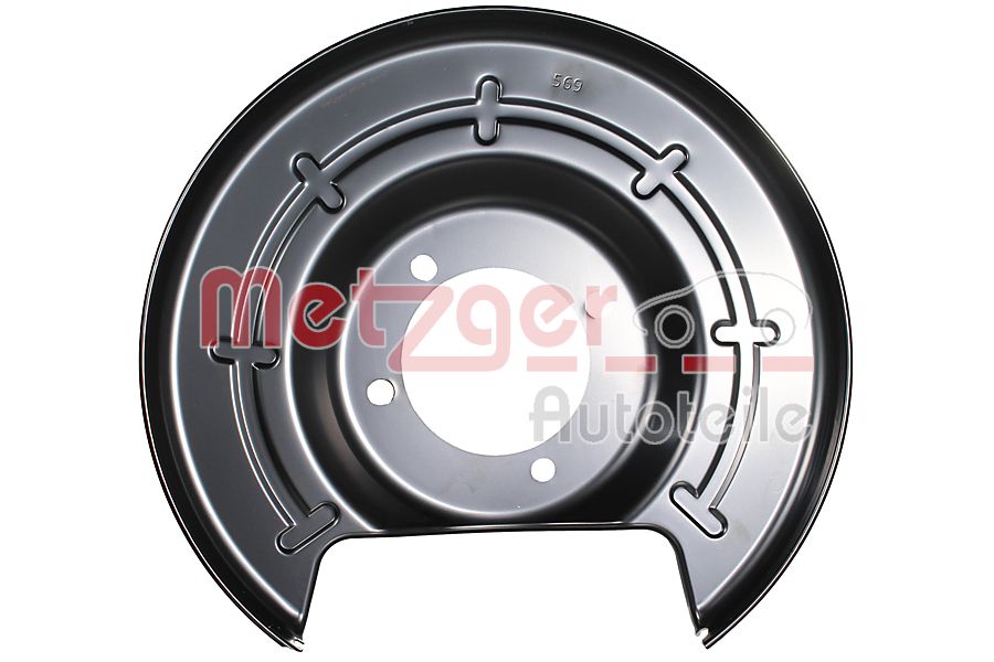 Dekplaat, remschijf Metzger 6115581