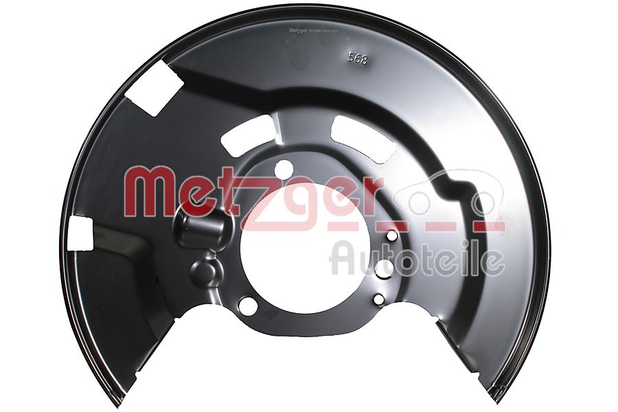 Dekplaat, remschijf Metzger 6115586