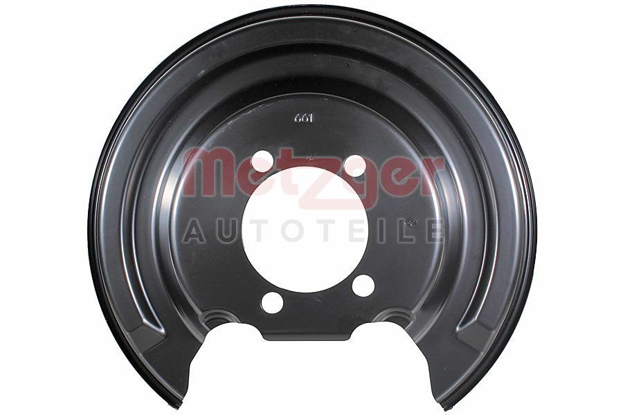 Metzger Dekplaat, remschijf 6115609