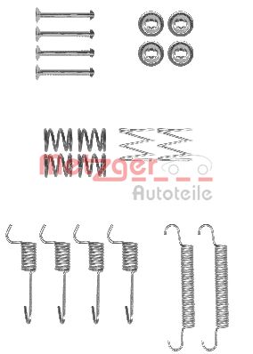 Rem montageset Metzger 105-0008