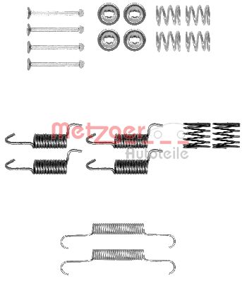 Rem montageset Metzger 105-0010