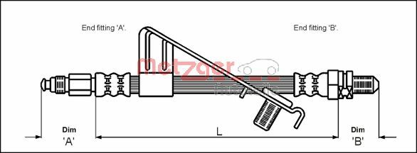 Remslang Metzger 4112527