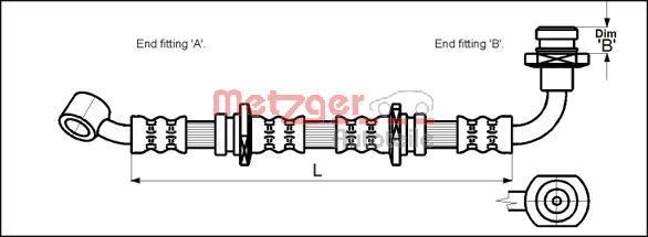 Remslang Metzger 4110071