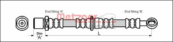 Remslang Metzger 4110203