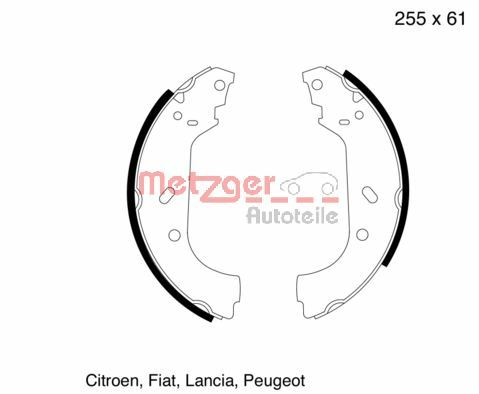 Remschoen set Metzger MG 600