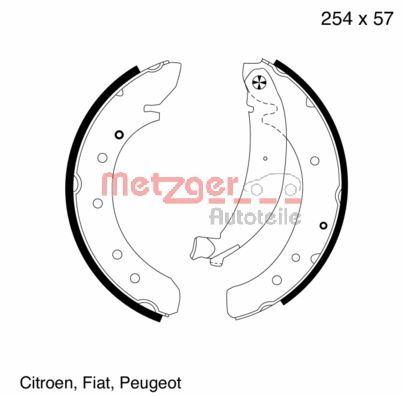 Metzger Remschoen set MG 620