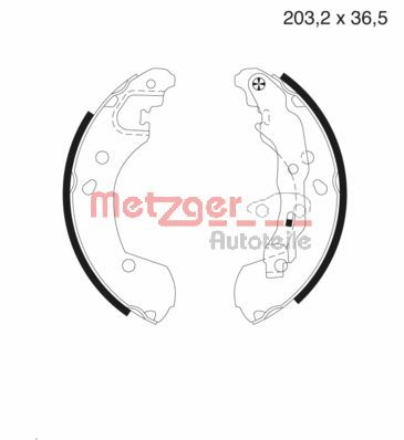 Remschoen set Metzger MG 985