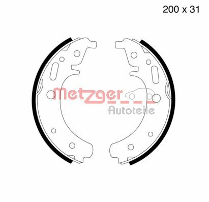 Remschoen set Metzger MG 999