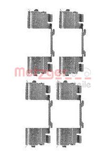 Rem montageset Metzger 109-1730