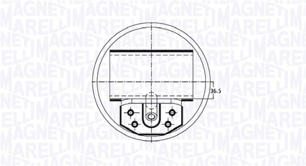 Magneti Marelli Veerbalg 030607020157