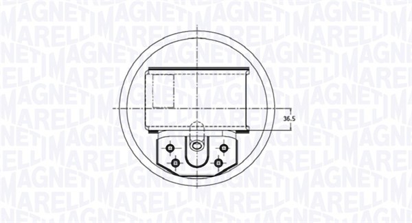 Magneti Marelli Veerbalg 030607020168