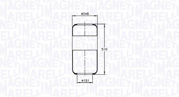 Veerbalg Magneti Marelli 030607020045