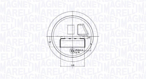 Magneti Marelli Veerbalg 030607020273