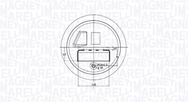 Magneti Marelli Veerbalg 030607020274