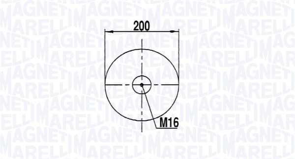 Magneti Marelli Veerbalg 030607020290