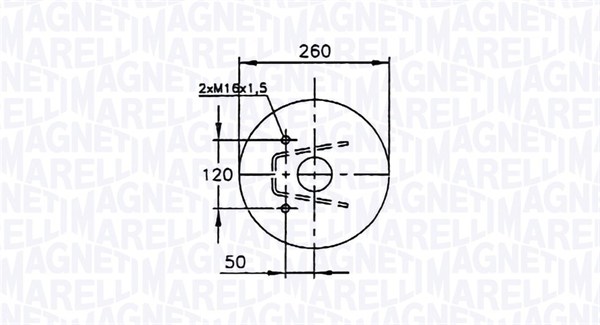 Magneti Marelli Veerbalg 030607020117